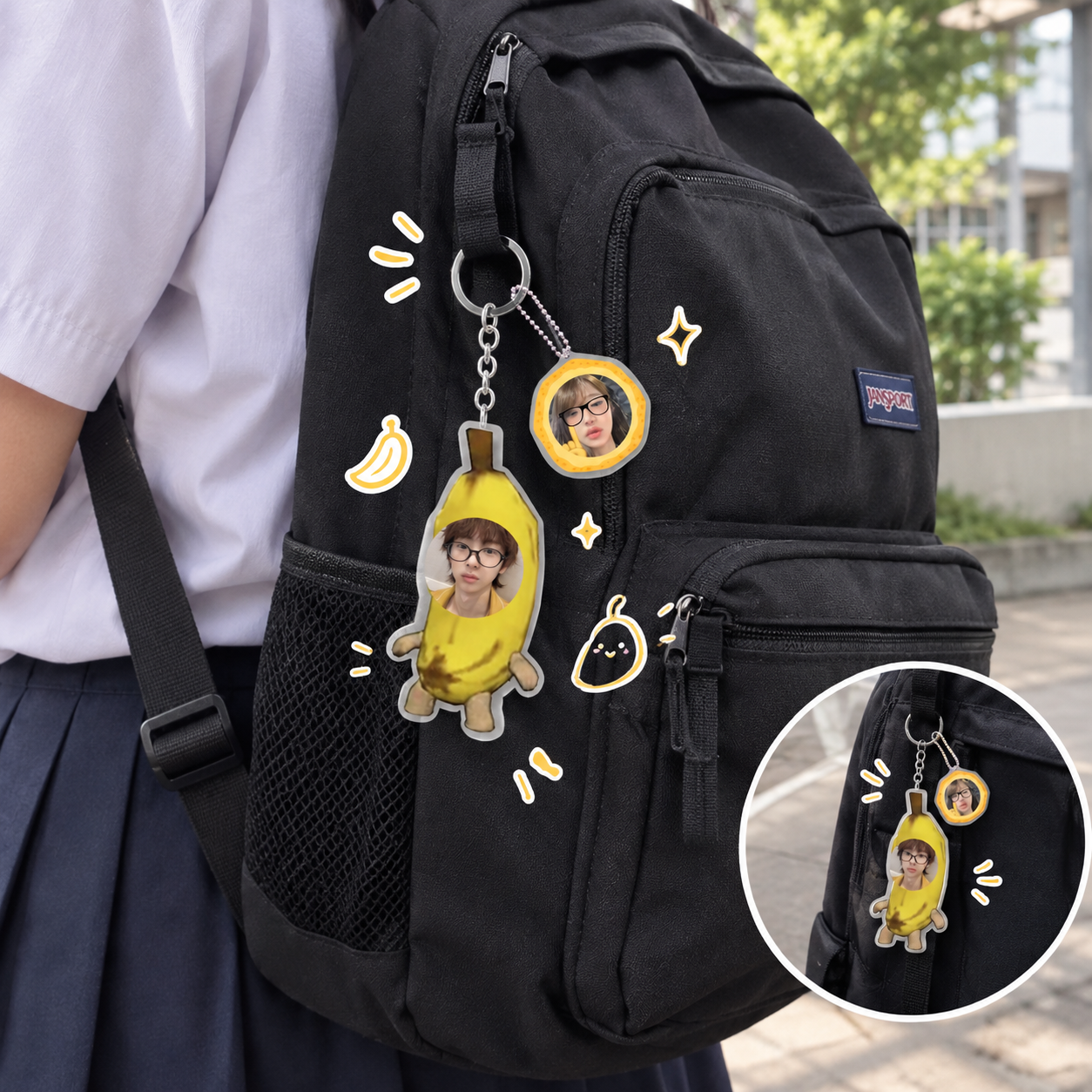 Keychain Banana